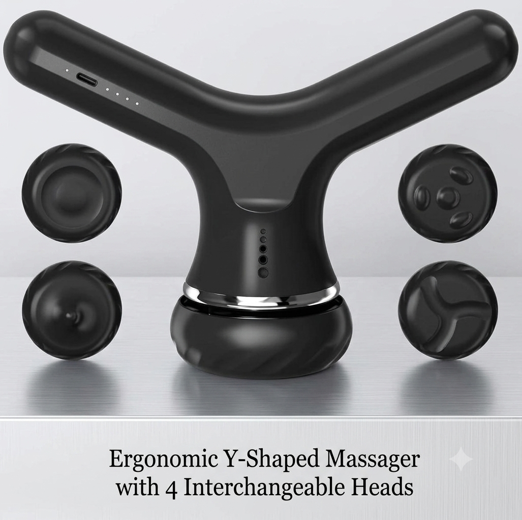Guntara 4-in-1 Cordless Recovery & Toning Massager