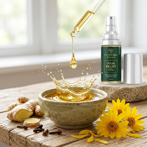 Guntara Herbal Pain Relief Roll-On Oil