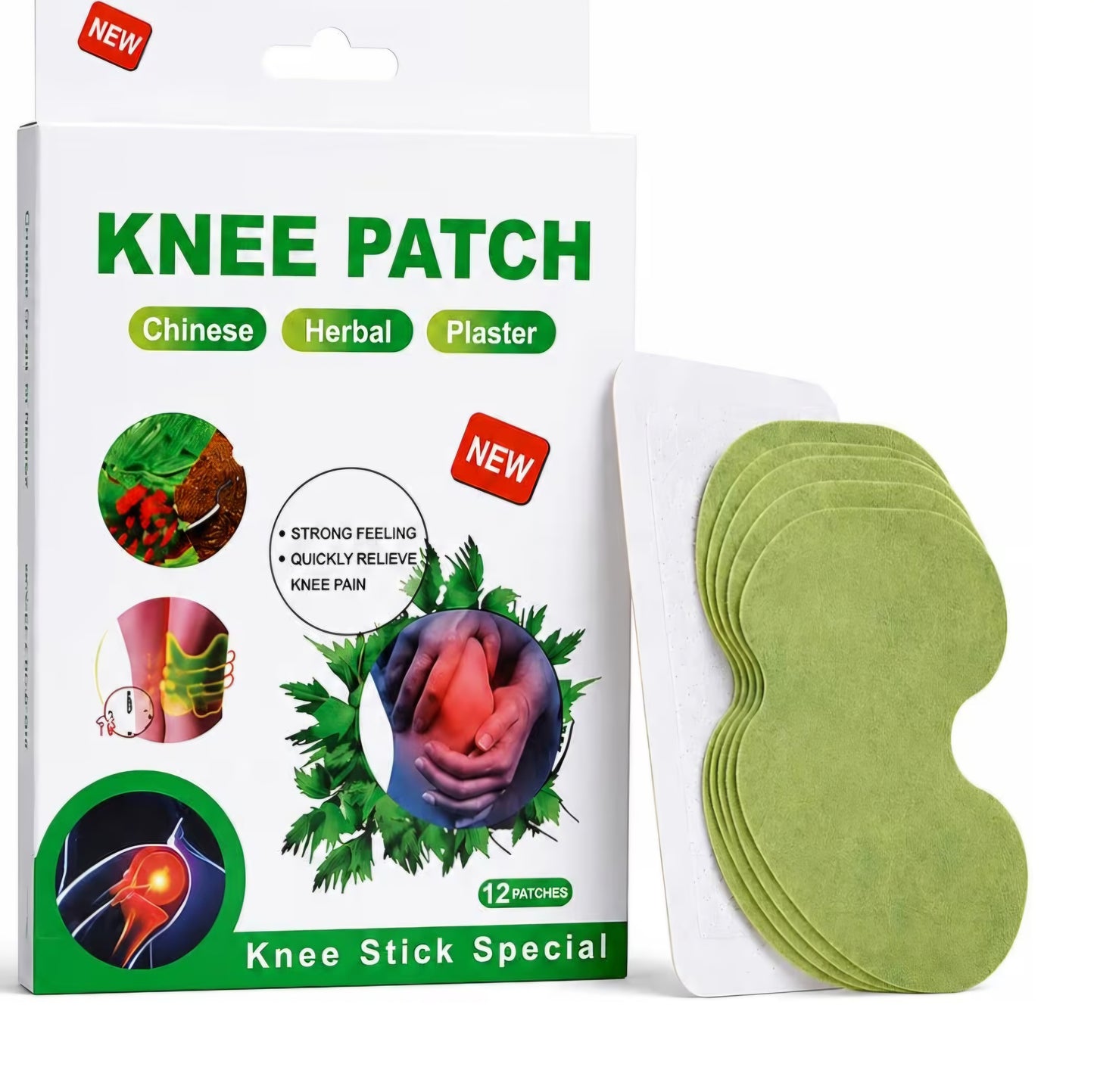 Guntara Herbal Knee Relief Patch (Pack of 12)